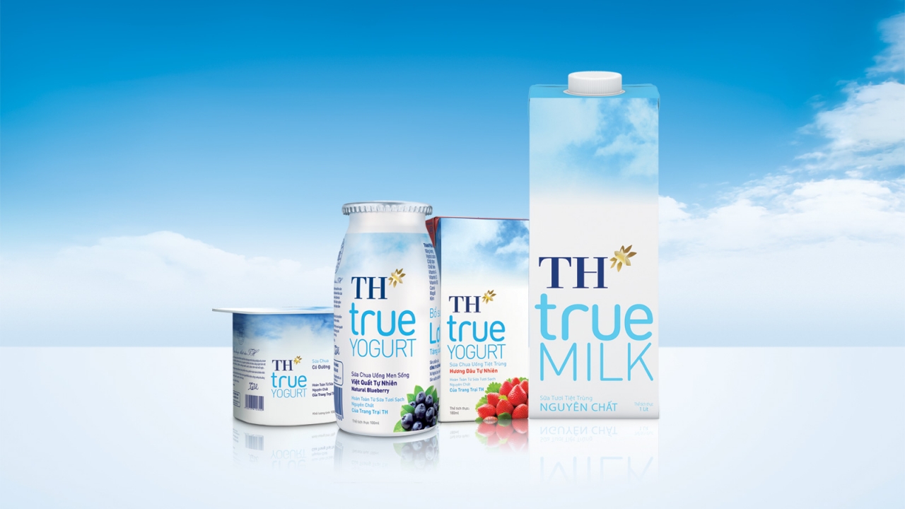 bang gia sua Th true milk