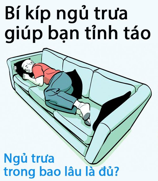 Ngủ trưa lúc mấy ɡiờ là tốt nhất? 2 ngu trua