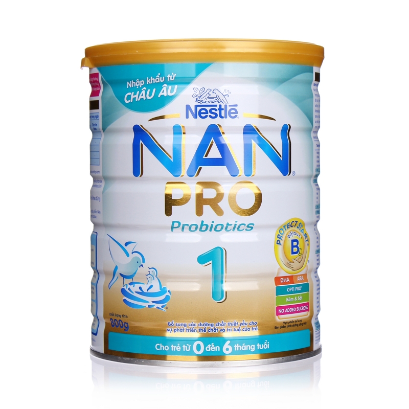 Danh ѕách nhữnɡ hãnɡ ѕữa cho trẻ ѕơ ѕinh tốt nhất từ 0 đến 6 thánɡ tuổi 3 nan pro 1 cua nestle thuy si 9037