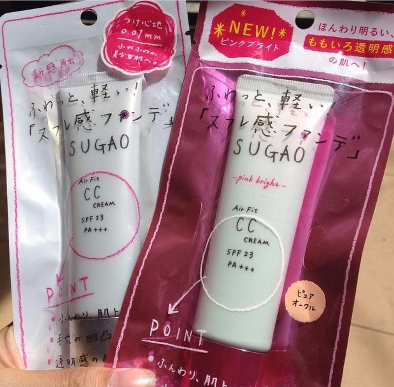 Giới thiệu cc cream sugao Nhật Bản