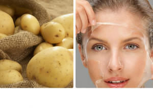 Đẹp ngỡ ngàng với mặt nạ khoai tây