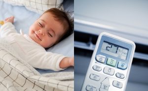 Quy tắc sử dụng máy điều hòa cho trẻ sơ sinh