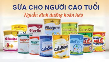 Bảng giá các loại sữa cho người già phổ biến nhất hiện nay